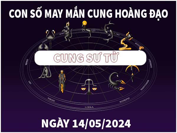 Đi tìm con số may mắn cung Sư Tử ngày 14/5/2024 2