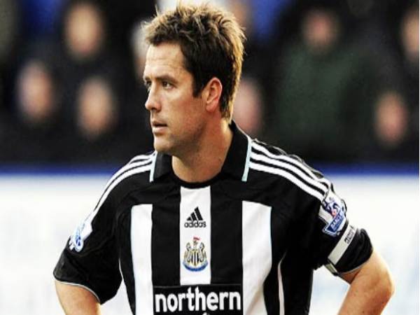 Owen trong màu áo Newcastle United 