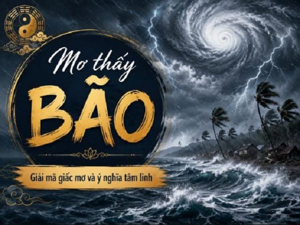 Mơ thấy nhiều cơn bão liên tiếp